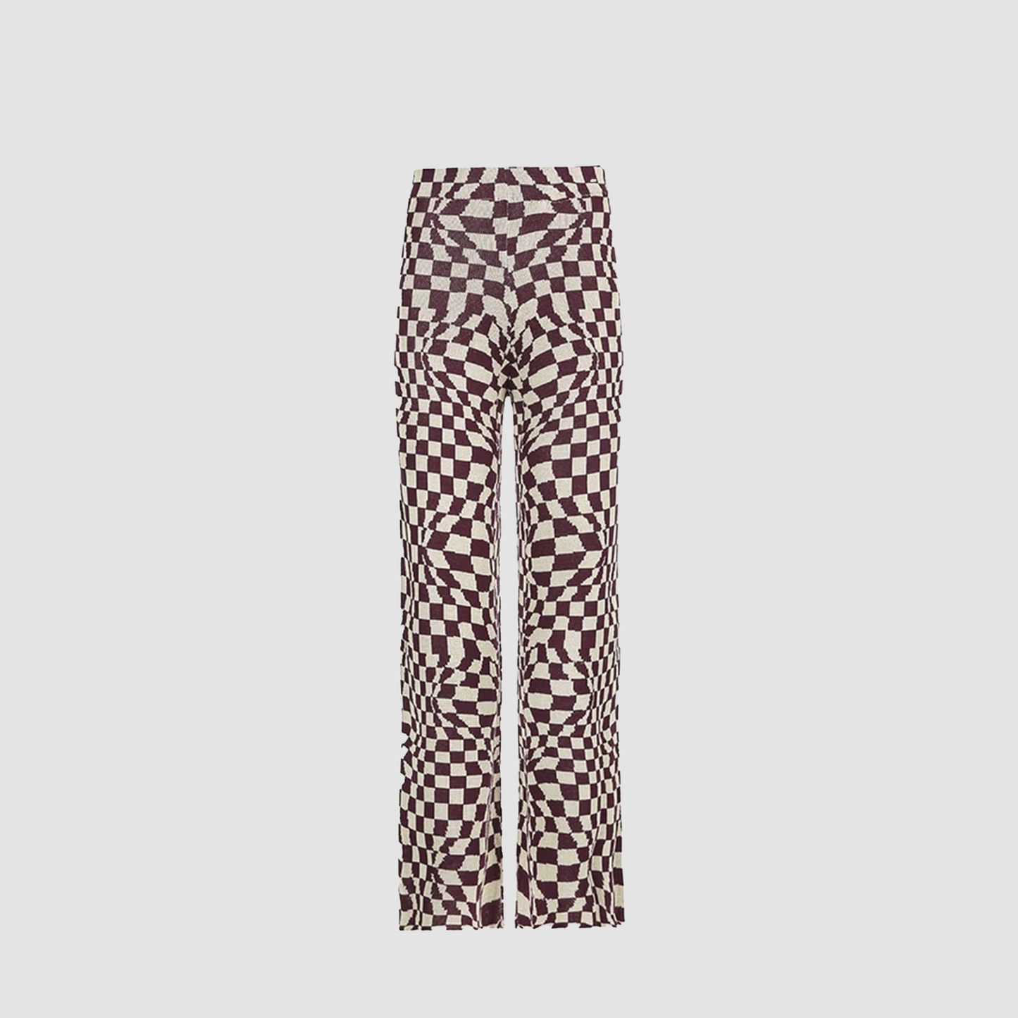 Calça Avant basic quadriculada Brown