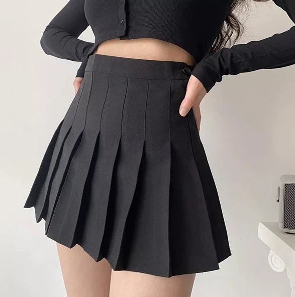 Saia Colegial Plissada