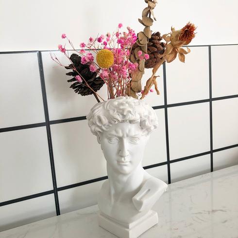 ESTÁTUA VASO AESTHETIC MICHELANGELO