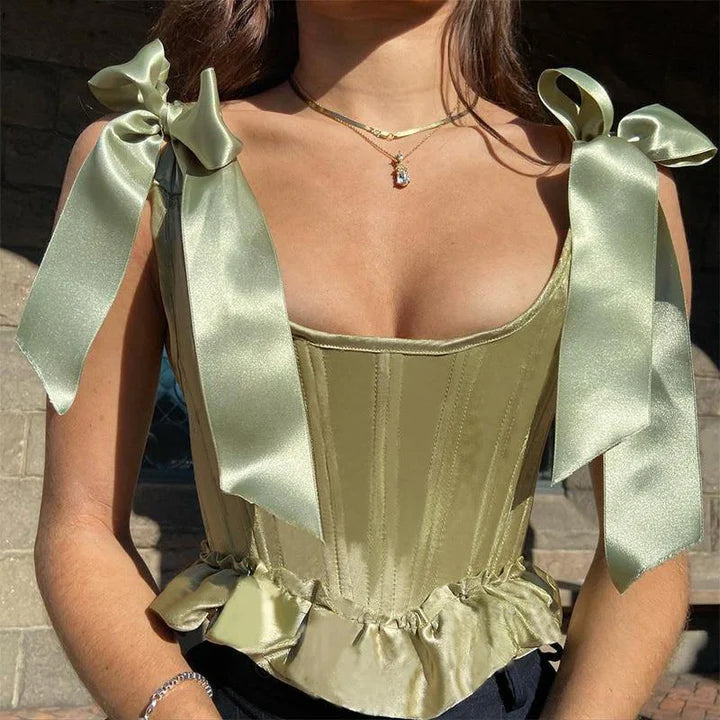 Corset de laço renascentista