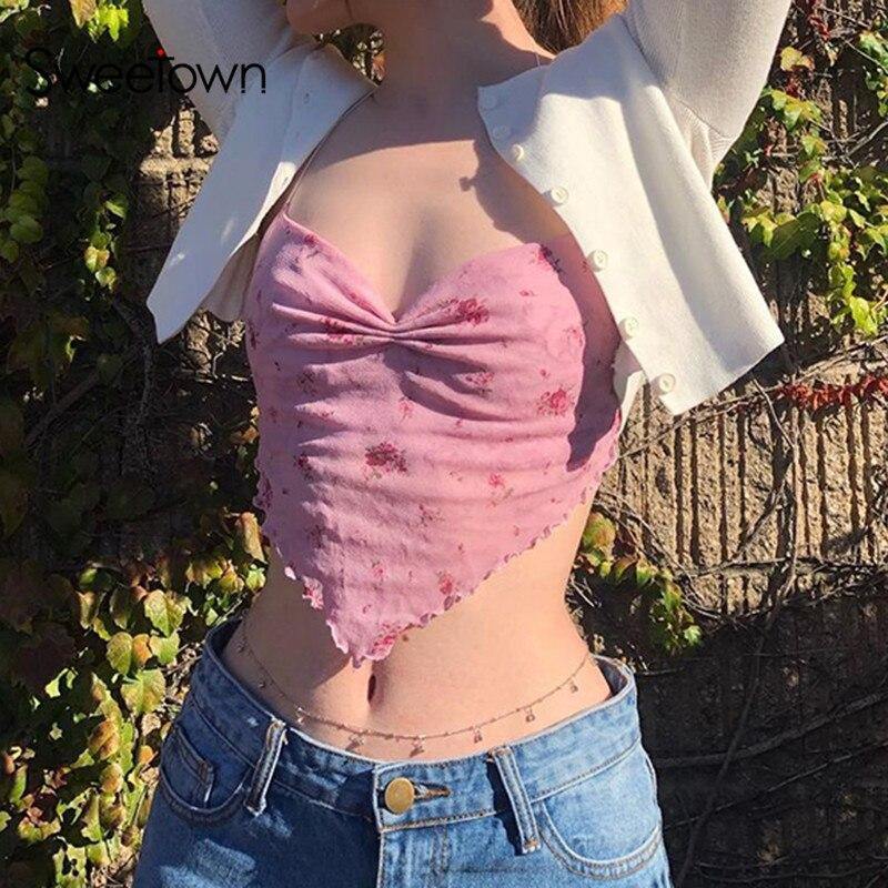 TOP BANDANA FLORAL AESTHETIC - Ohbabyohman