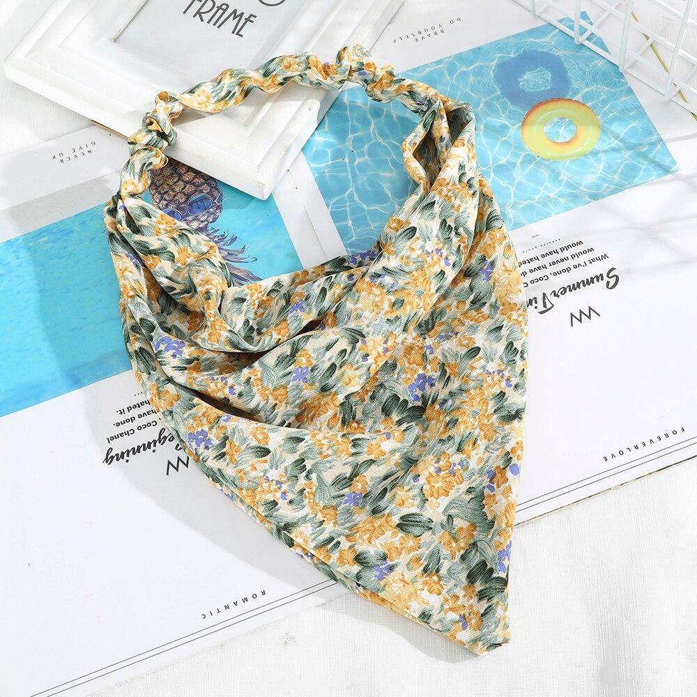 Lenço Bandana Estampada Floral - Ohbabyohman