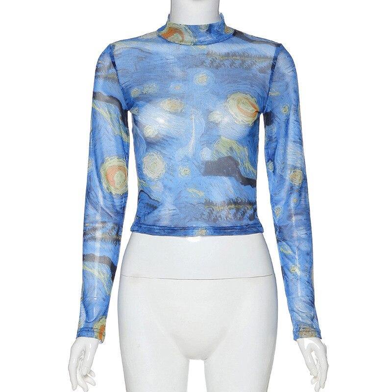 Blusa Van Gogh - Ohbabyohman