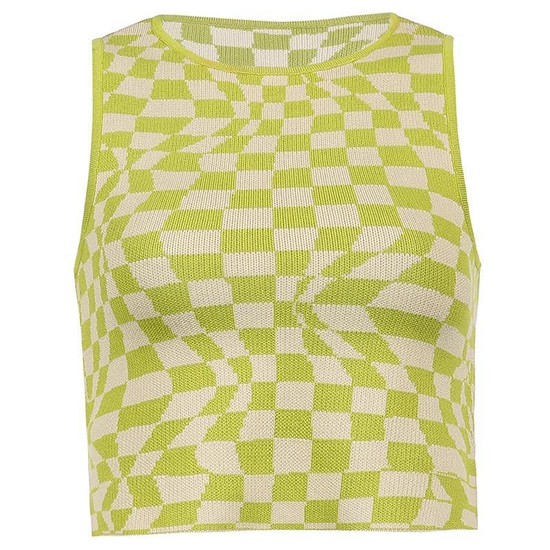BLUSA QUADRICULADA 70´S - Ohbabyohman