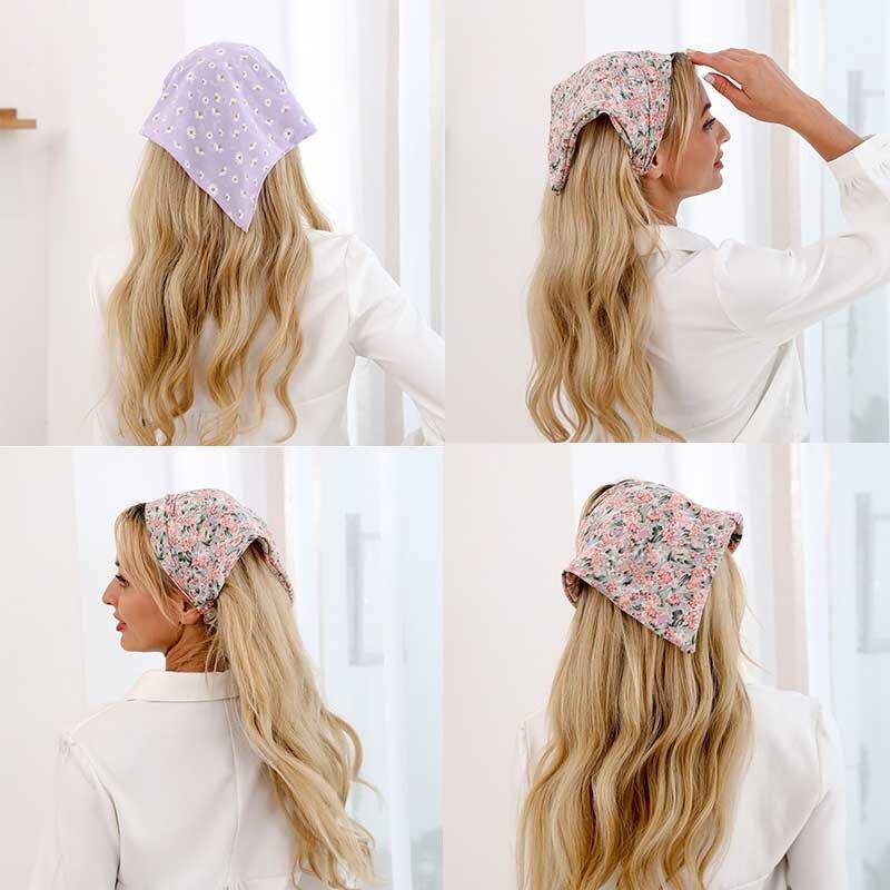 Lenço Bandana Estampada Floral - Ohbabyohman