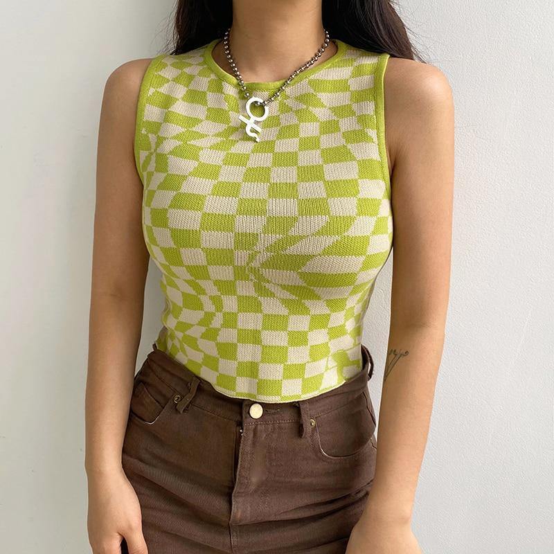 BLUSA QUADRICULADA 70´S - Ohbabyohman