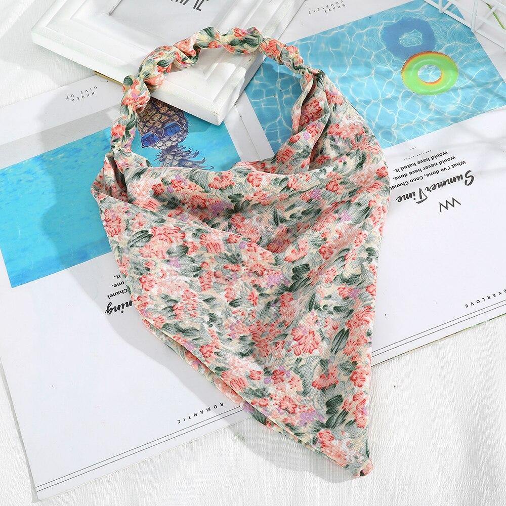 Lenço Bandana Estampada Floral - Ohbabyohman
