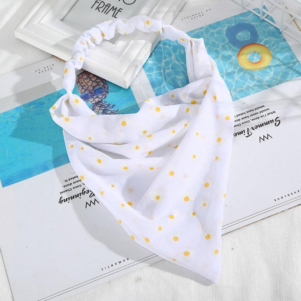 Lenço Bandana Estampada Floral - Ohbabyohman