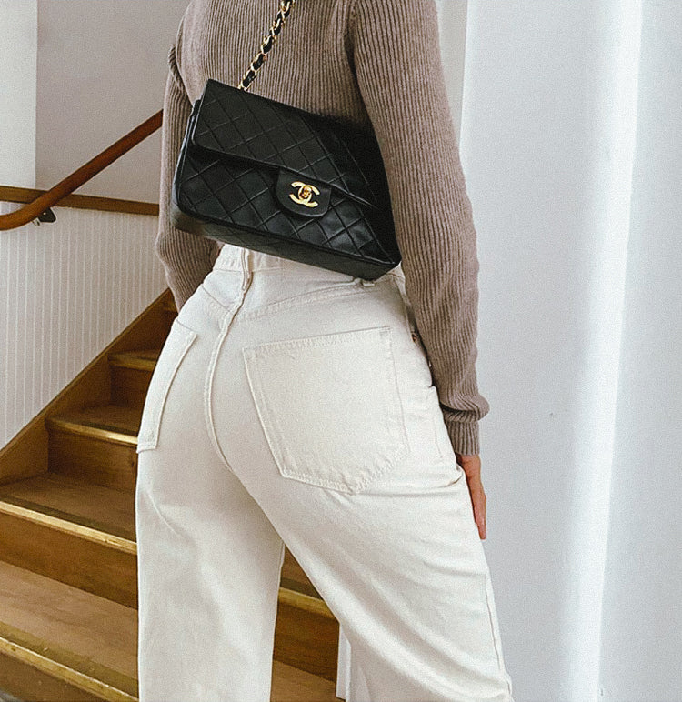 Calça Jeans White Baggy