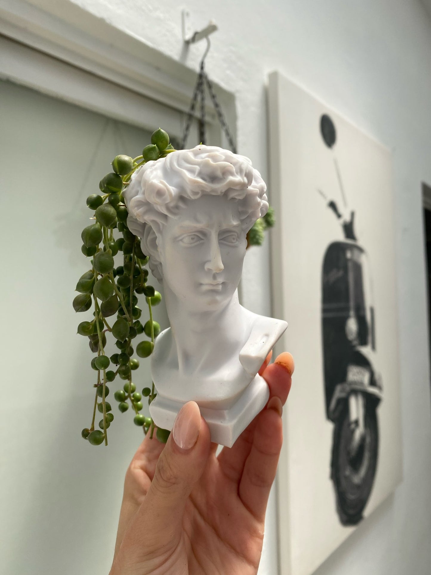 ESTÁTUA VASO AESTHETIC MICHELANGELO