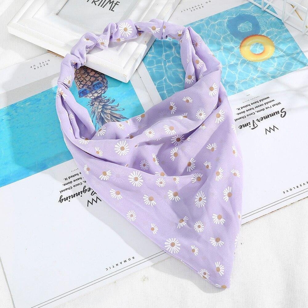 Lenço Bandana Estampada Floral - Ohbabyohman