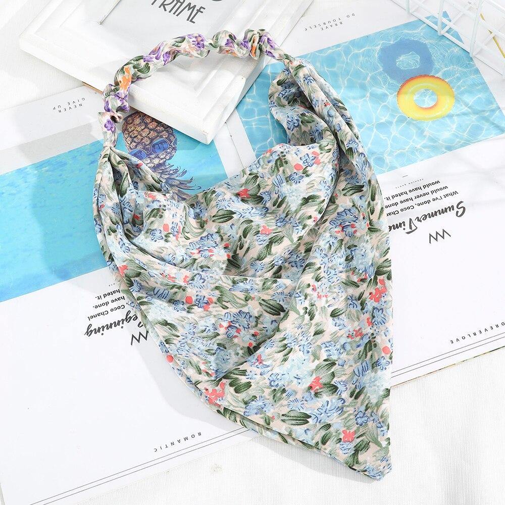 Lenço Bandana Estampada Floral - Ohbabyohman