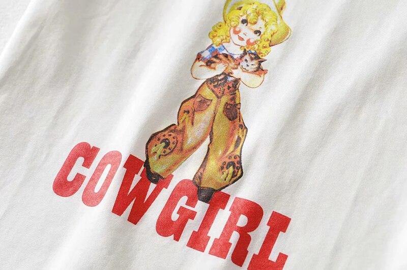 CROOPED COW GIRL - Ohbabyohman