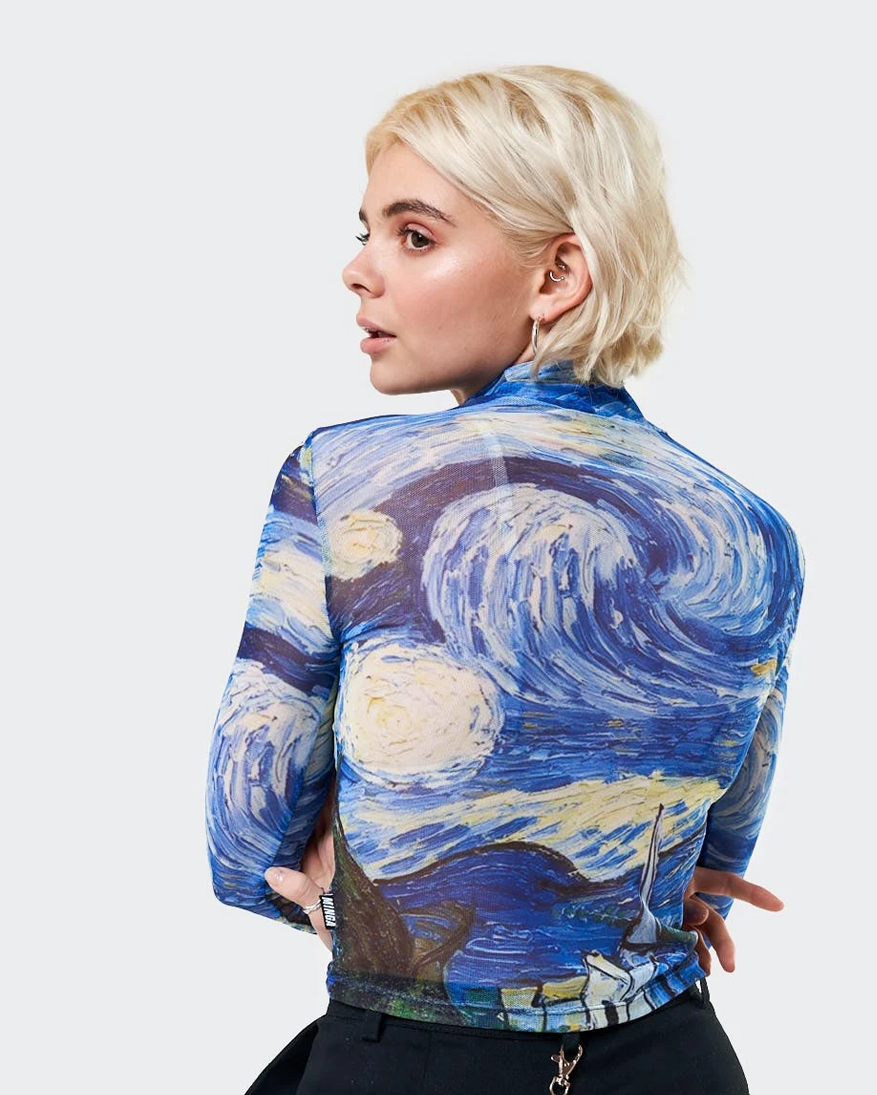 Blusa Van Gogh - Ohbabyohman