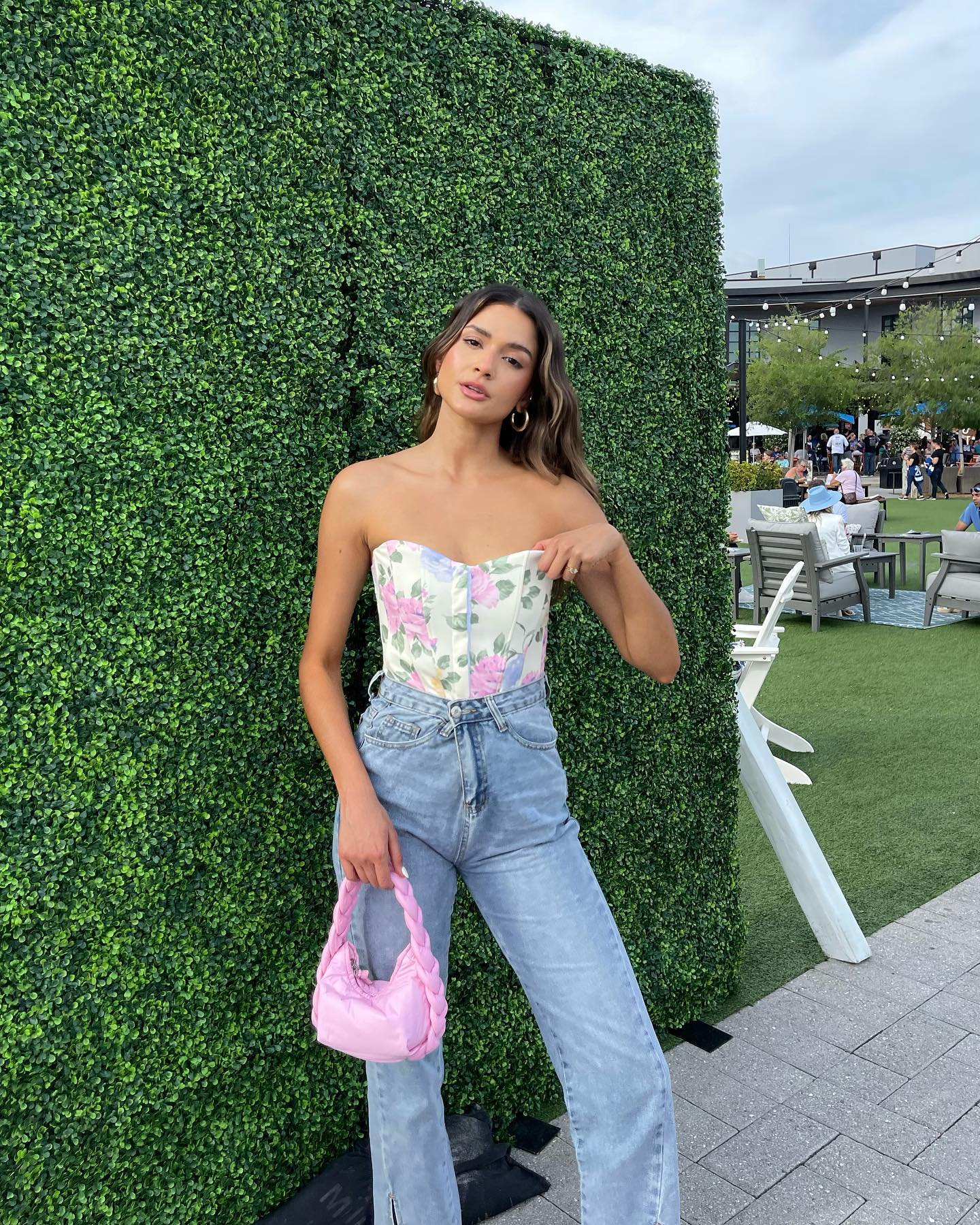 Top Corset Orquídea