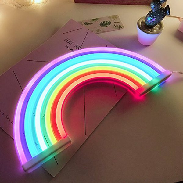 Luminária Arco Íris Neon