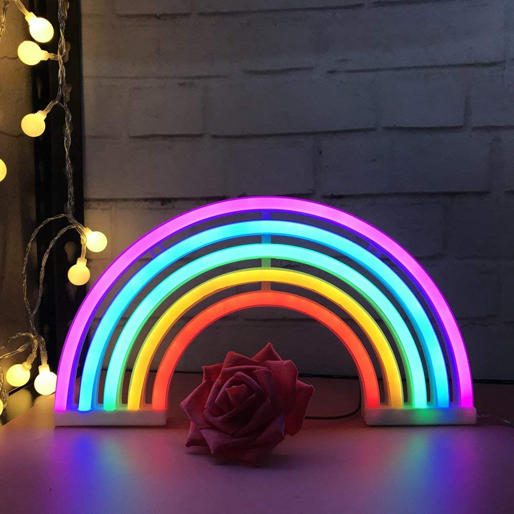 Luminária Arco Íris Neon