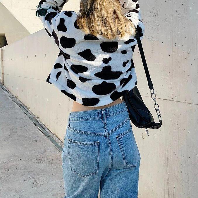 JAQUETA FLUFFY COW 90´S - Ohbabyohman