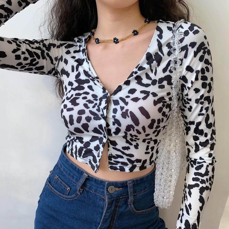 CARDIGAN LEOPARDO - Ohbabyohman