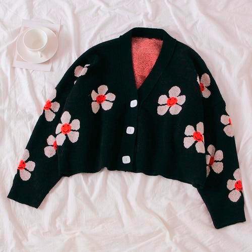 CARDIGAN FLORAL - Ohbabyohman