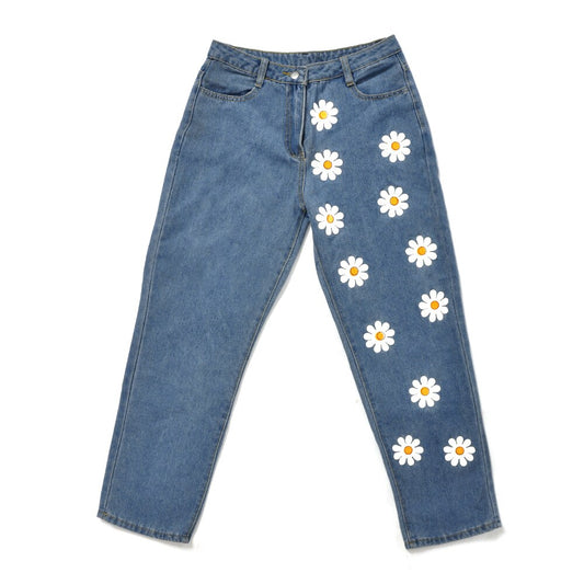 Calça Jeans Little Daisies