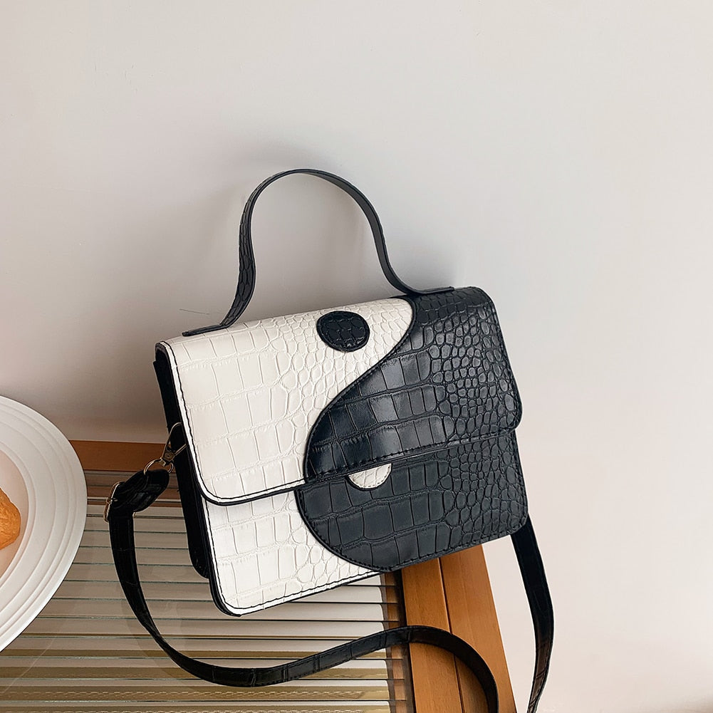 Bolsas "Yin-Yang" Crossbody, De Mão e Transversal