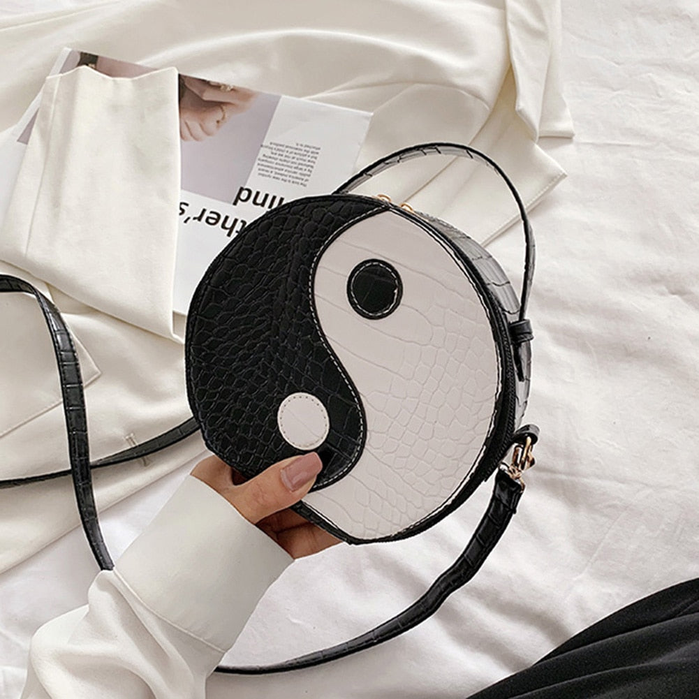 Bolsas "Yin-Yang" Crossbody, De Mão e Transversal