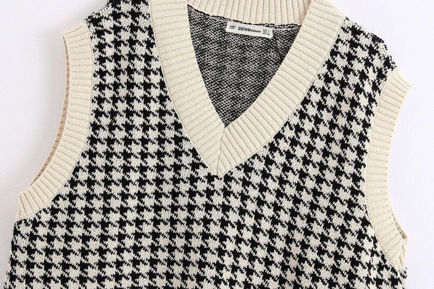 PULLOVER XADREZ PARISIENSE - Ohbabyohman