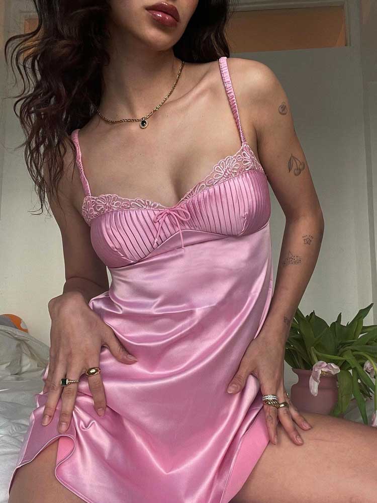 Dress satin Andrea