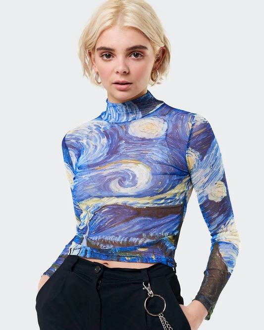 Blusa Van Gogh - Ohbabyohman