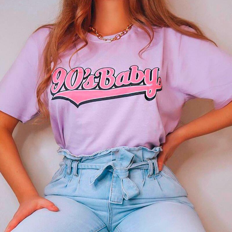 T-shirt 90s Baby - Ohbabyohman